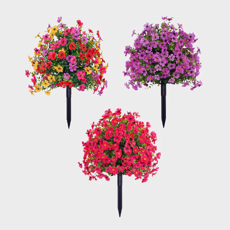 🌸LIMITED TIME SALE 50% OFF🌸Artificial Eucalyptus and Violet Ground-Insert Floral Decoration - Image 17