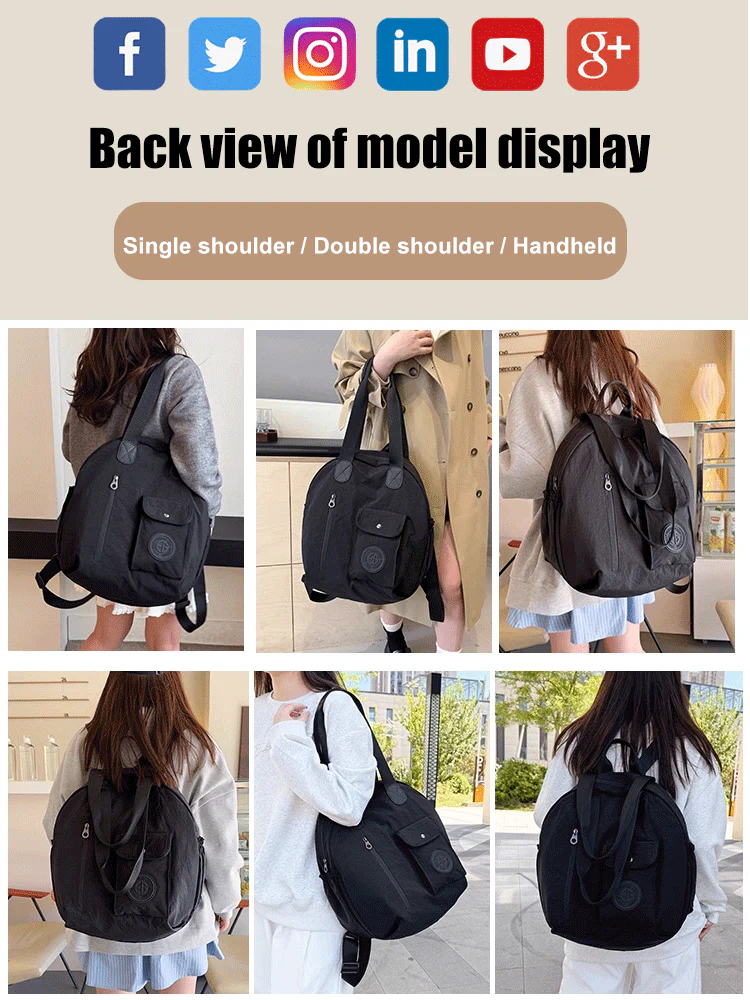 Multi-carry large capacity waterproof backpack - Image 4