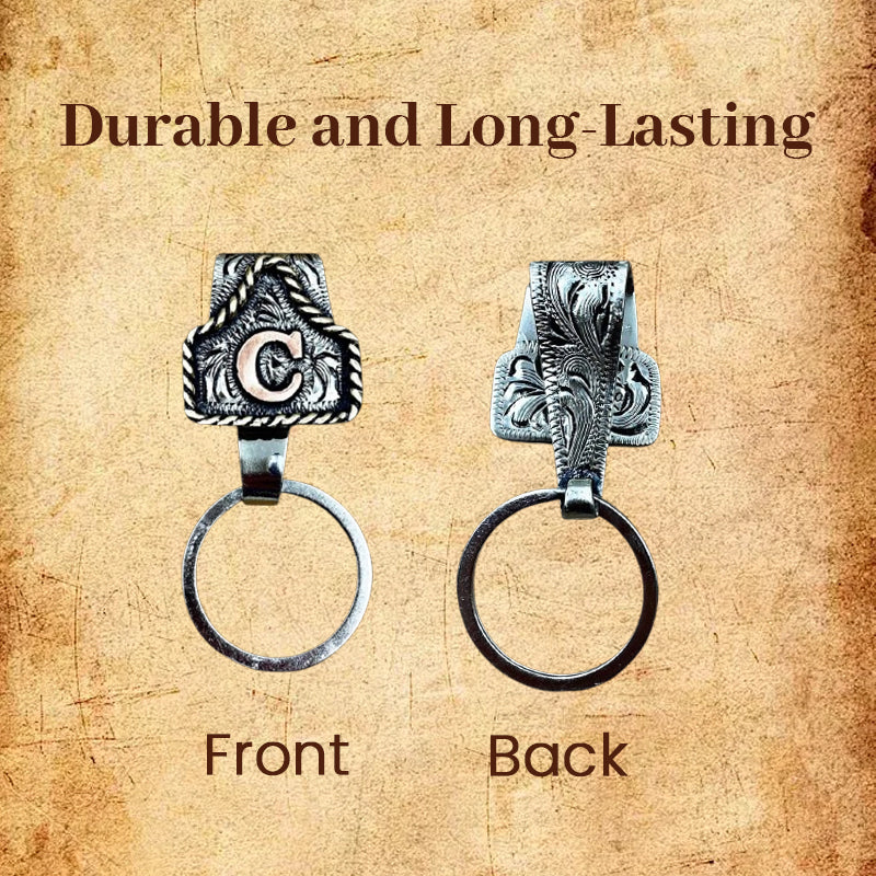 🎄Christmas hot sale🔥 Vintage Letter Keychain - Image 5